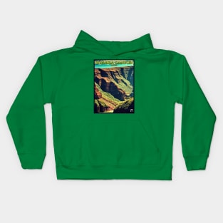 Waimea Canyon, Hawaii Kids Hoodie